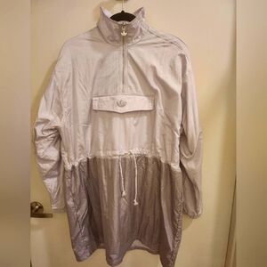 Adidas long windbreaker jacket/dress